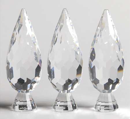Crystal City Poplar Trees-Set Of 3 - Boxed