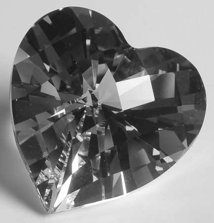 With Love Sparkling Heart - Boxed