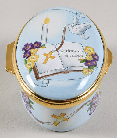 Connoisseurs Confirmation Blessings-Oval - Boxed