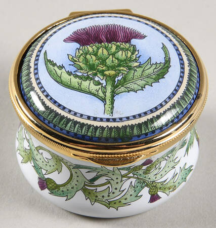 Connoisseurs Thistle-Round,Purple,Green - Boxed