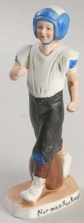 Norman Rockwell Football Hero - No Box by Select Collection
