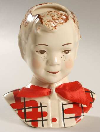 Stanford Pottery Head Vase Sandy - No Box