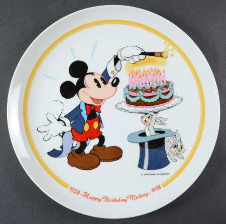 Happy Birthday Mickey (1928-1978) by Schmid