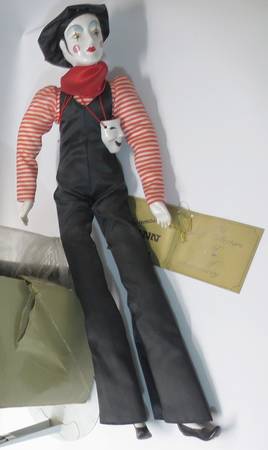 Mann's Collectible Doll Mime - Boxed