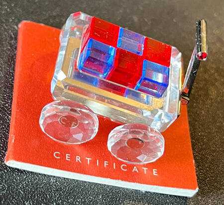 My First Years Toy Wagon With Blocks - No Box
