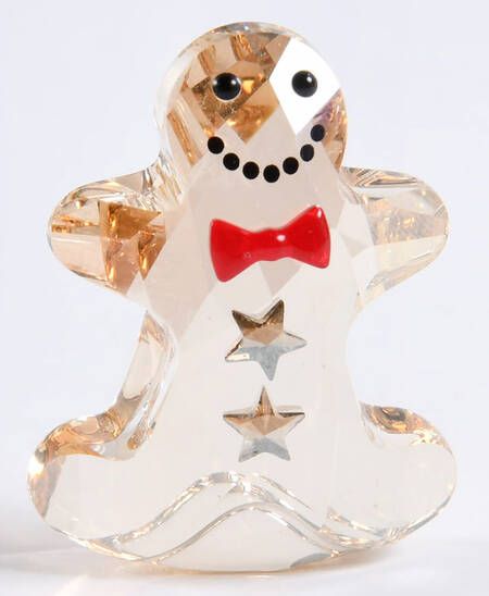 Christmas Figurines Rocking Gingerbread Man - No Box