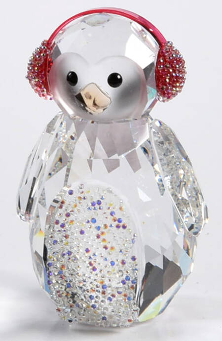 Christmas Figurines Rocking Penguin - Boxed
