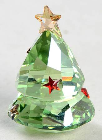 Christmas Figurines Rocking Christmas Tree - No Box