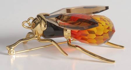 Insects & Butterflies Brooches Alipur-Fire Opal-Large - Boxed