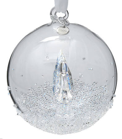 Christmas Ball Ornament Annual 2020 Swan - Boxed