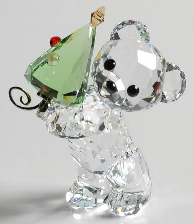 Christmas Kris Bear by Swarovski