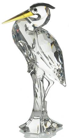 Feathered Beauties Silver Heron - Boxed