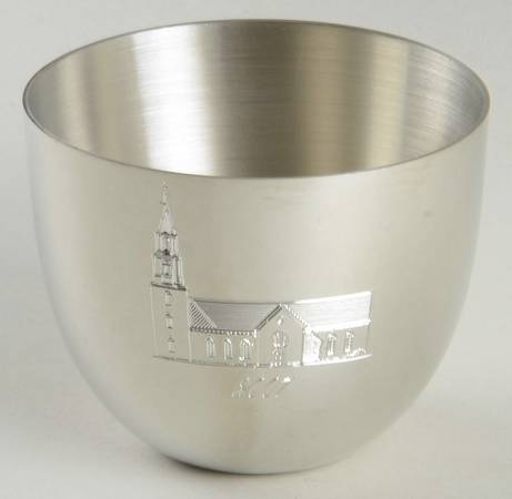 Williamsburg Jefferson Cups Bruton Parish Church - Boxed by Salisbury Inc