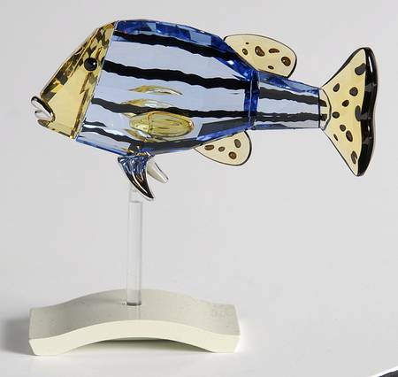 Exotic Fish-Crystal Paradise Catumbela-Light Sapphire - Boxed