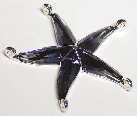 Exotic Fish-Crystal Paradise Cantil-Starfish Ocean Blue - Boxed