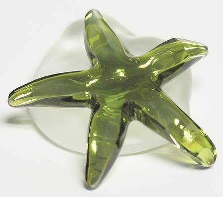 Exotic Fish-Crystal Paradise Cantillana-Starfish Moss Green - No Box