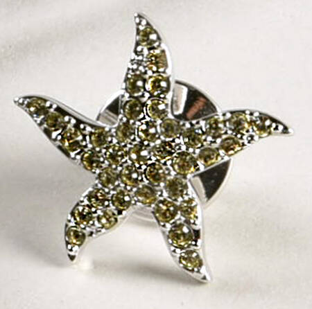 Society Member Jewelry 2006-Wonders Of The Sea Starfish Jonquil - No Box