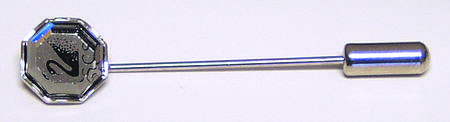 Society Member Jewelry 1992 Member Stick Pin-Black Swan - No Box