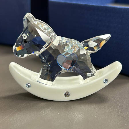 First Steps Rocking Horse-Light Sapphire - No Box