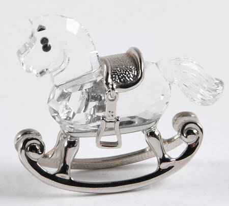 First Steps Rocking Horse-Rhodium - No Box