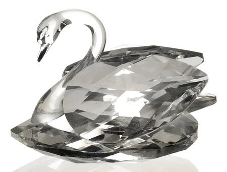 Beauties of the Lake Swan-Large-Short Tail Sits Flat - No Box