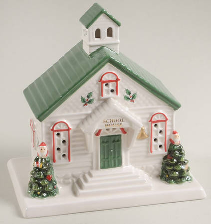 Christmas Village School House - No Box