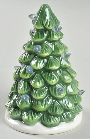 Christmas Village Lit Tree Centerpiece - Boxed
