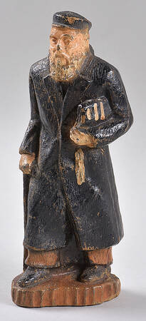 Syroco Figurines Rabbi-Brown Base - No Box