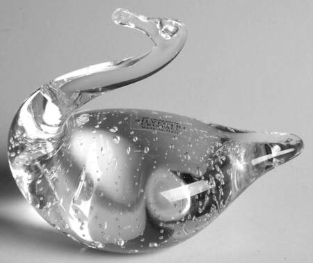 Art Glass Swan - No Box