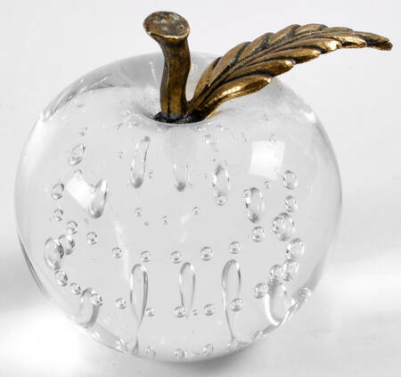 Art Glass Apple - No Box