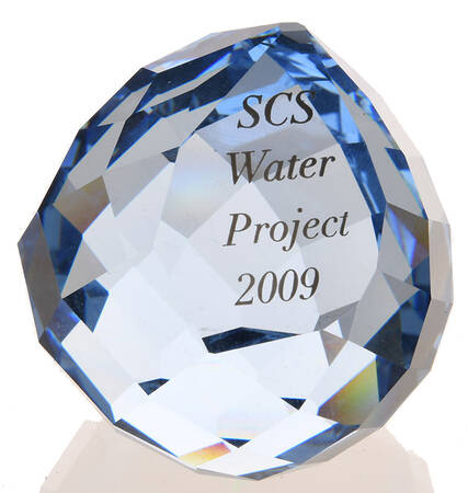 Society Water Project Paperweights Scs Water Project 2009 - Boxed