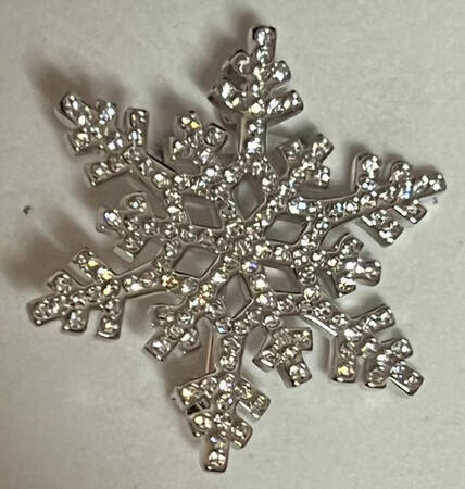 Brooches - Pins Snowflake Brooch - Boxed