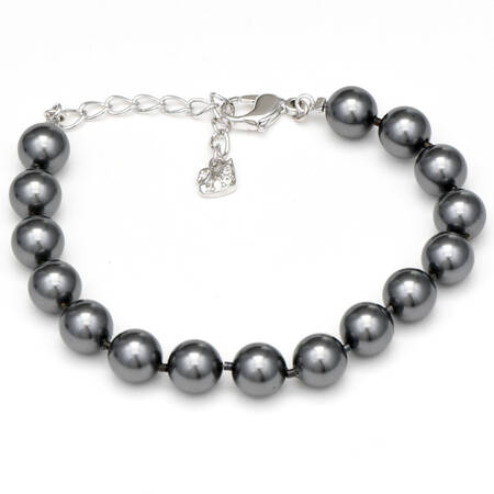 Chamilia Charm Bracelets Pure Charm Dark Grey Charm Bracelet - Boxed