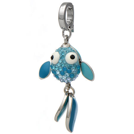 Charms Lychee Fish Blue Charm - Boxed