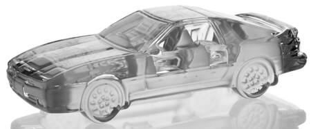 Crystal Classic Car Paperweights Toyota Supra - Boxed