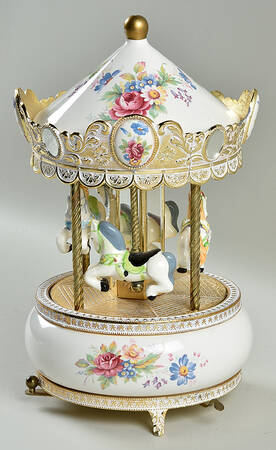Carousel Music Box by San Francisco Music Box