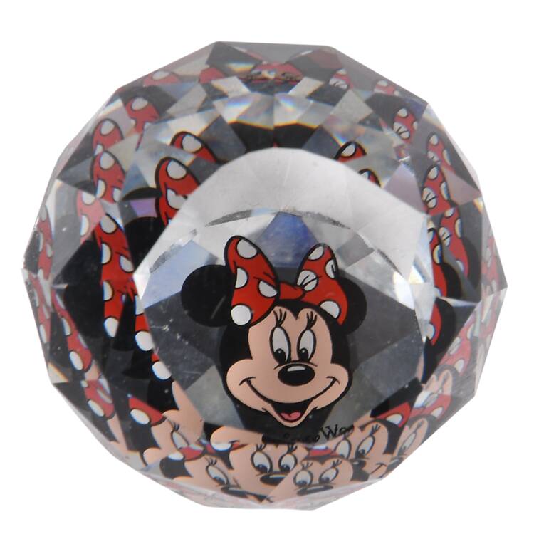 Disney Papweweights Minnie Mouse Face - Boxed