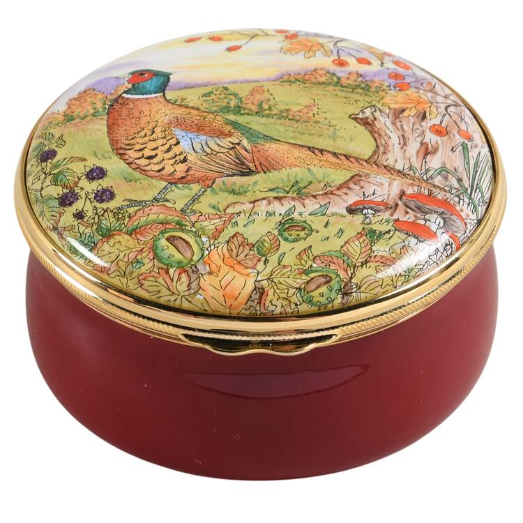 Marshall Enamels Boxes The Pheasant - Boxed