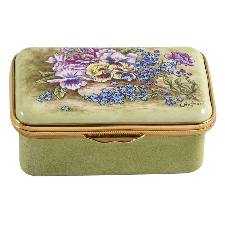 Marshall Enamels Boxes And There Is Pansies - Shakespeare - Boxed