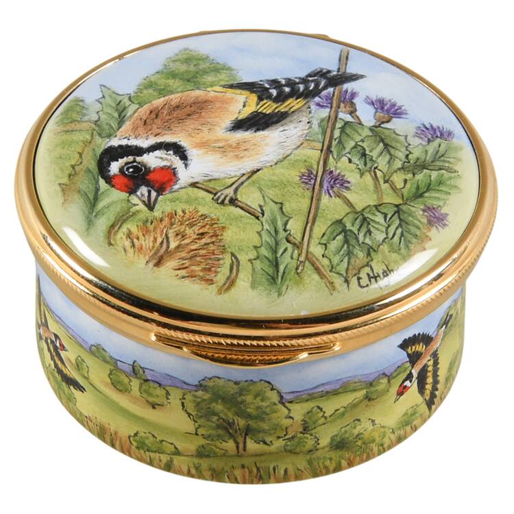 Marshall Enamels Boxes Goldfinch - Boxed