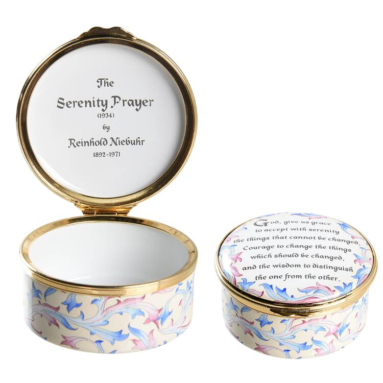 Marshall Enamels Boxes The Serenity Prayer - No Box