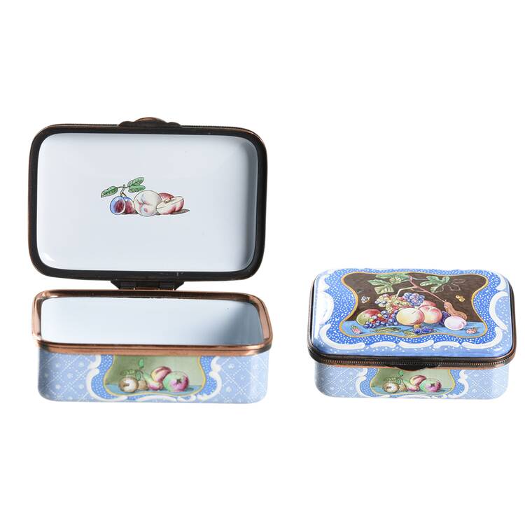 Marshall Enamels Boxes Still Life Fruit - No Box