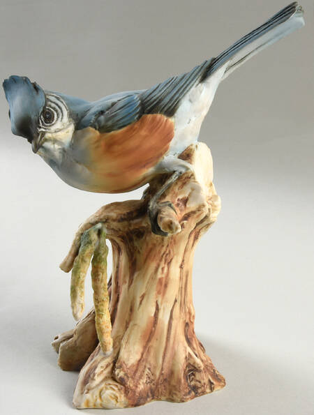 Tay Figurine Tufted Titmouse - No Box