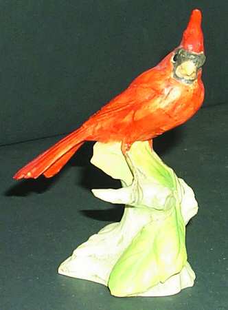 Tay Figurine Cardinal On Branch - No Box