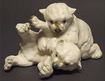 Tay Figurine Polar Bear Cubs - No Box