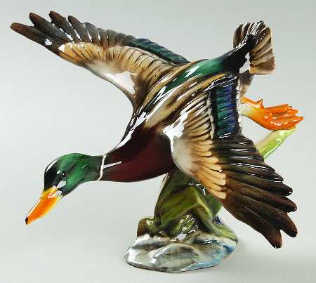 Tay Figurine Mallard-Glazed - No Box