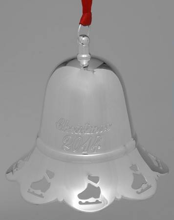 Musical Christmas Bell 2014-Skater's Waltz - Boxed