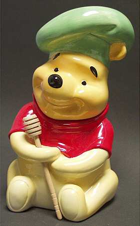 Treasure Craft Cookie Jar Pooh Cookie Jar - No Box