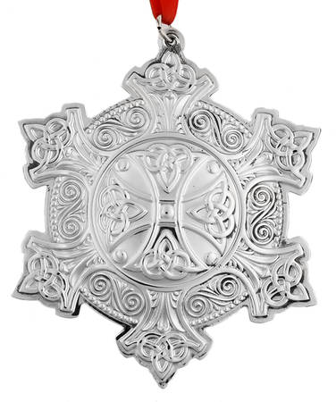 Celtic Series-Ornament 2010 Celtic Snowflake - Boxed