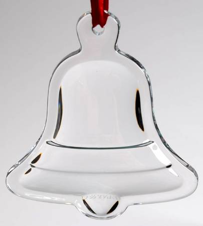 Tiffany & Co Crystal Ornament Bell - Boxed